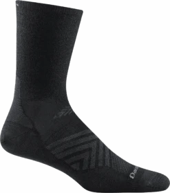 Darn Tough Men's Stride Micro Crew Ultra-Light Running Sock - Black (1035-BLACK)