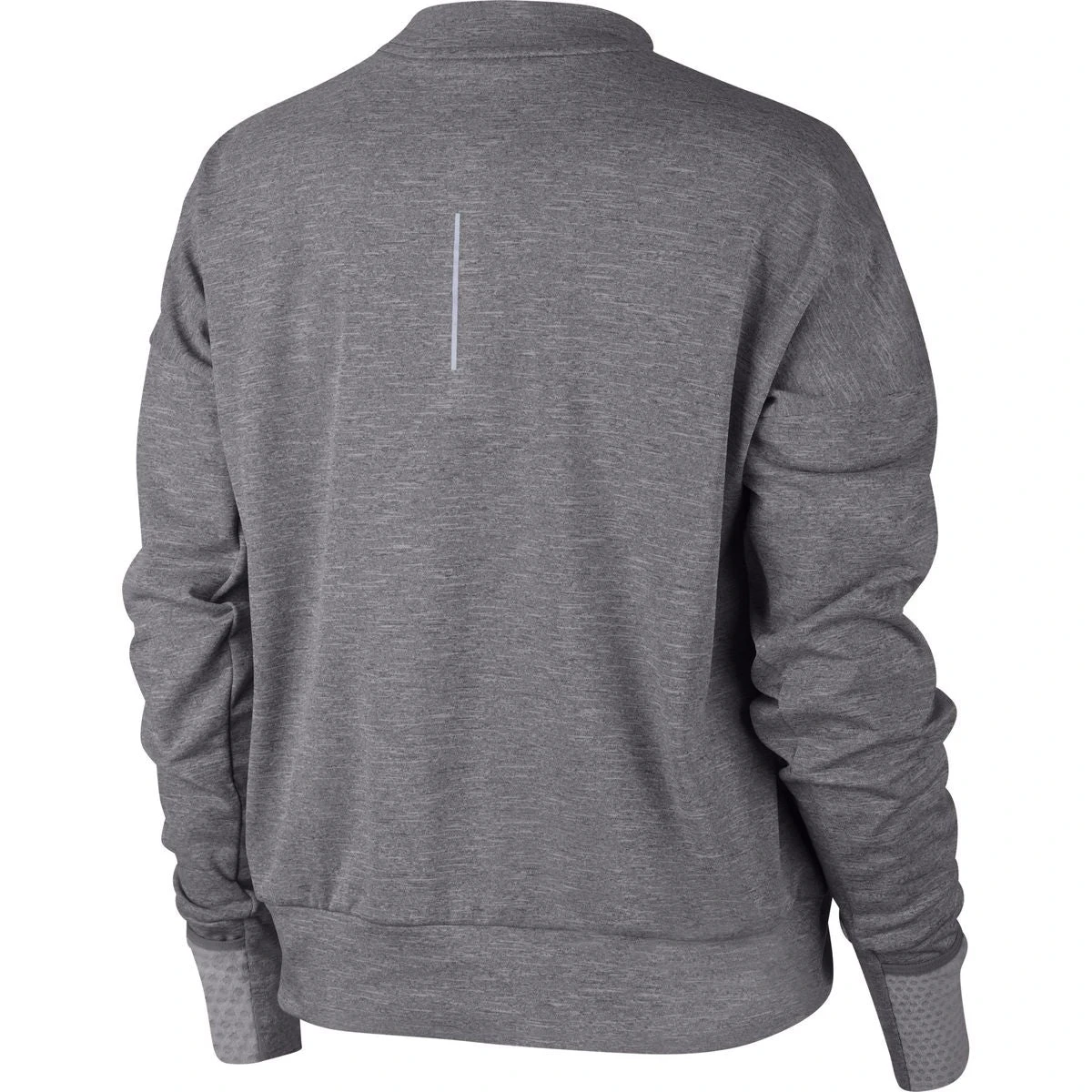 Nike Women's Therma Sphere Element Crew Long Sleeve - Gunsmoke/Heather (928946-036) - Image 2
