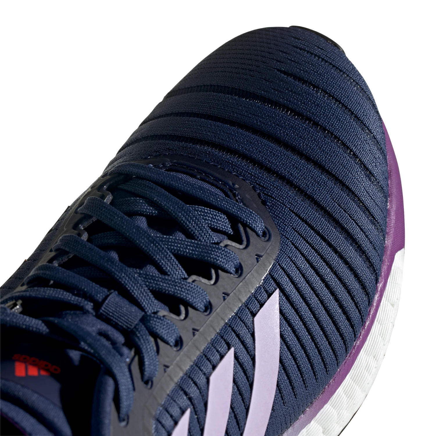 Adidas Women's Solar Glide 19 - Tech Indigo/Cloud White/Purple Tint (EE4333) - Image 7