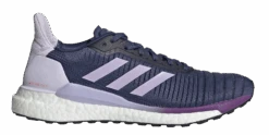 Adidas Women's Solar Glide 19 - Tech Indigo/Cloud White/Purple Tint (EE4333)