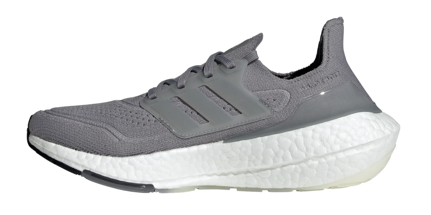 Adidas Women's UltraBoost 21 - Grey Three/Grey Three/Grey Four (FY0404) - Image 3