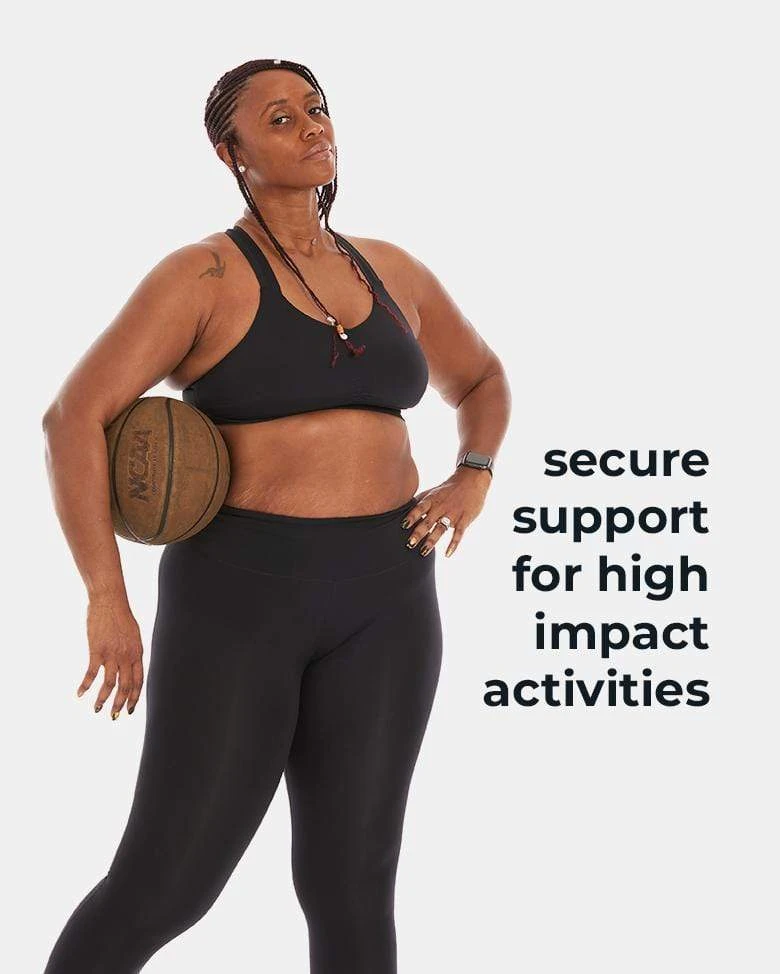 Women's Handful Y-Back Bra - Black (155-001) - Image 3