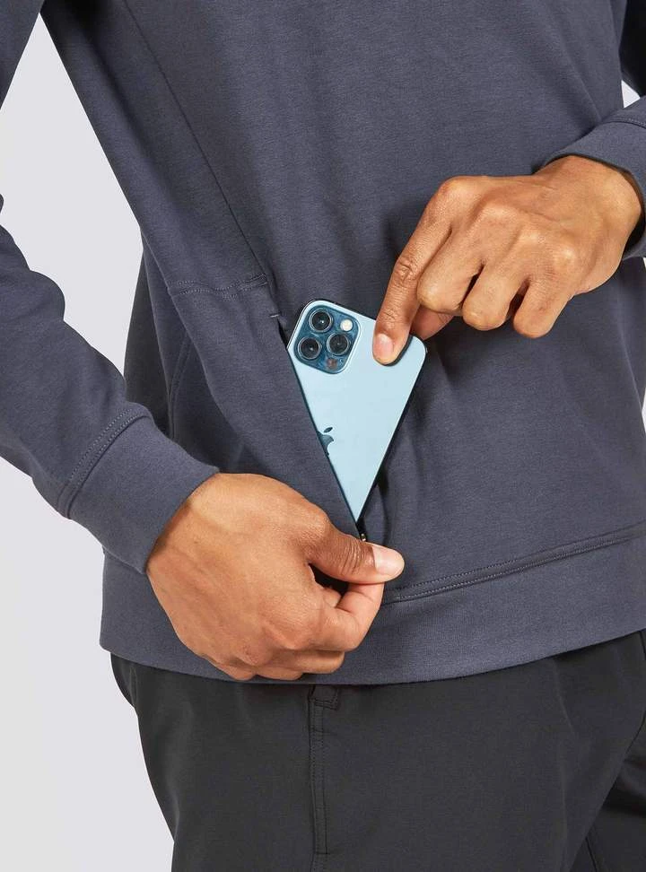 Janji Men's Circuit Pullover - Obsidian (MM01A-F21-OBS) - Image 5