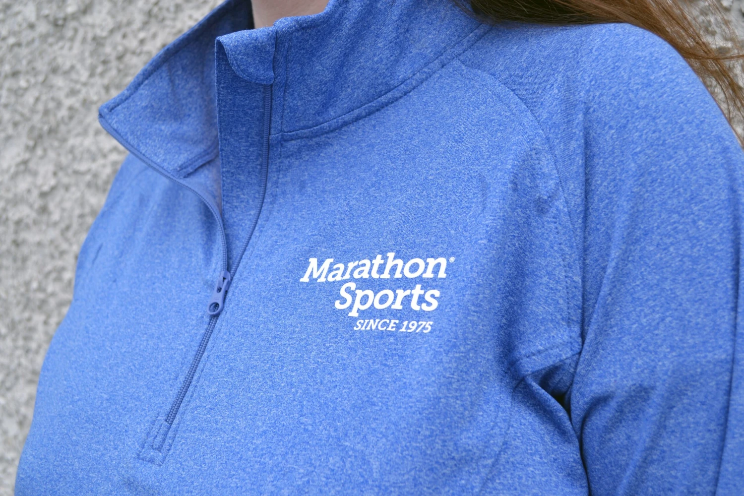 Marathon Sports Women's Logo Half Zip - Image 2