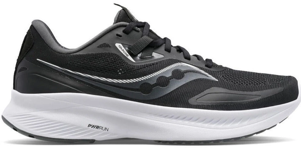 Saucony Women's Guide 15 Wide (D) - Black/White (S10685-05)
