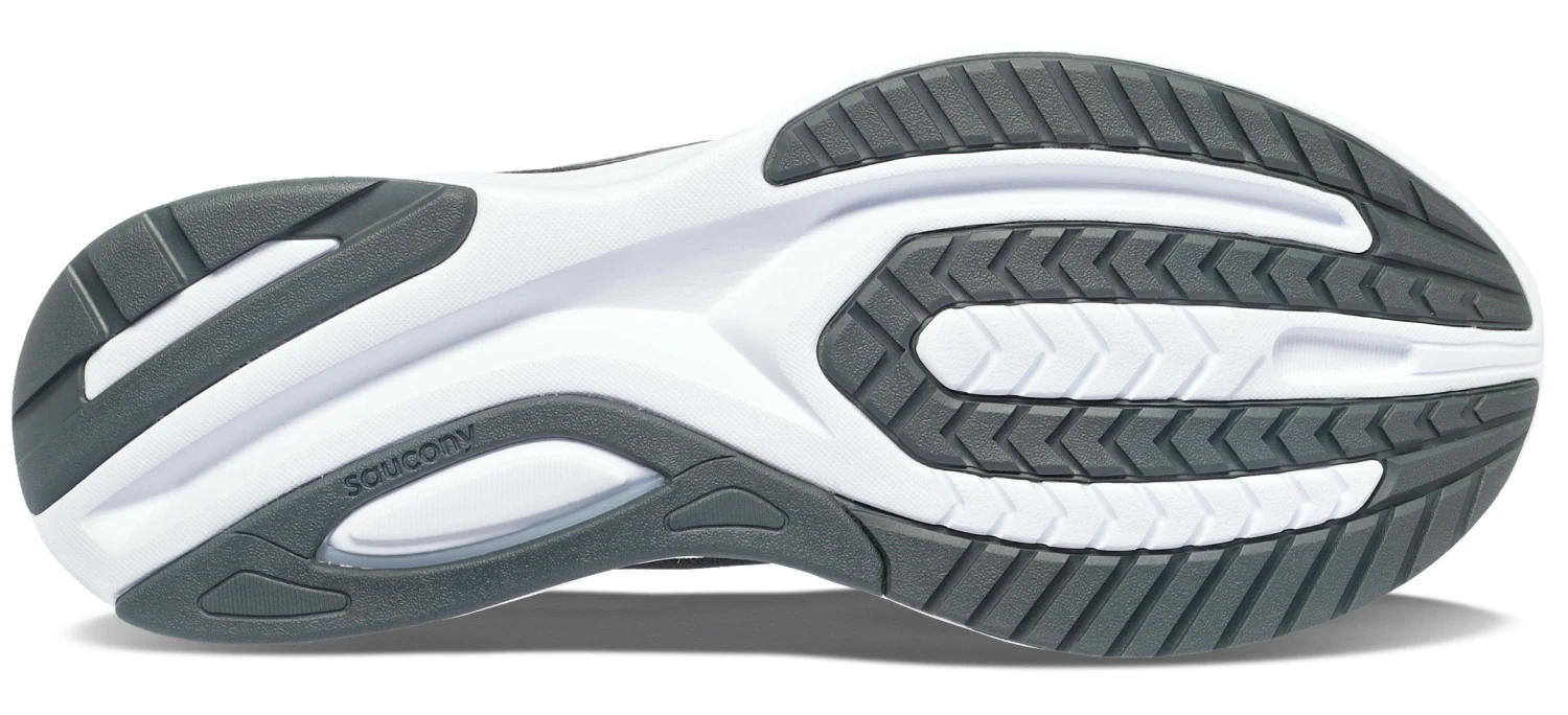 Saucony Women's Guide 15 Wide (D) - Black/White (S10685-05) - Image 5