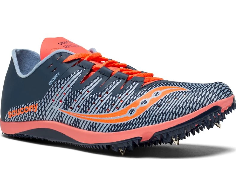 Saucony Women's Endorphin 2 - Blue/Pink (S19046-1) - Image 5