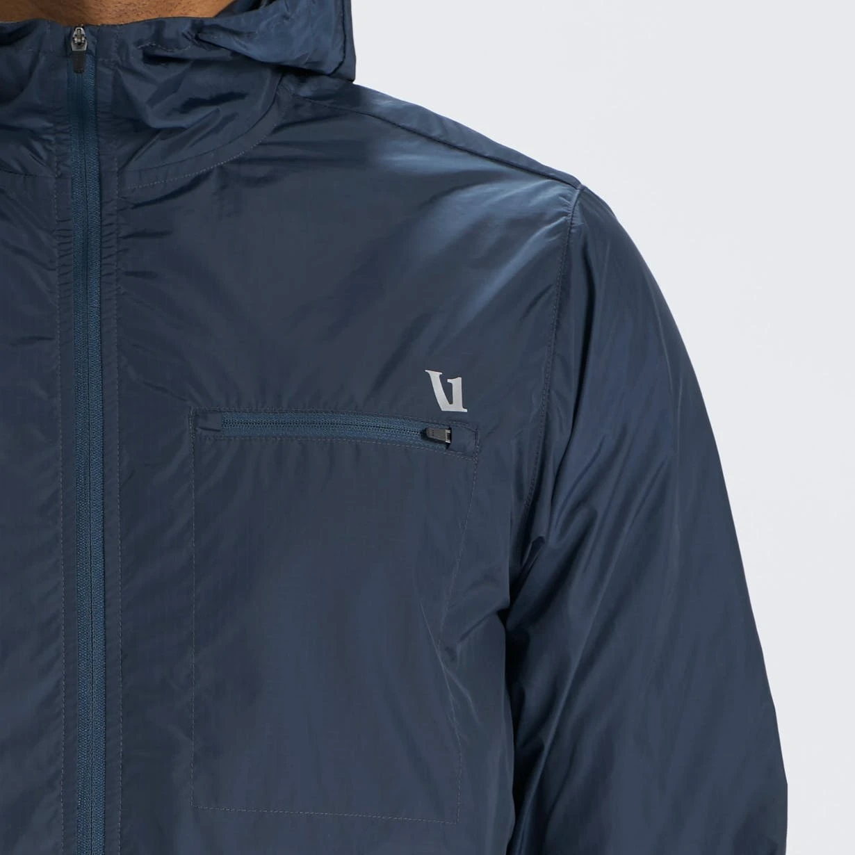 Vuori Men's Daybreak Windbreaker - Indigo (V523IND) - Image 4