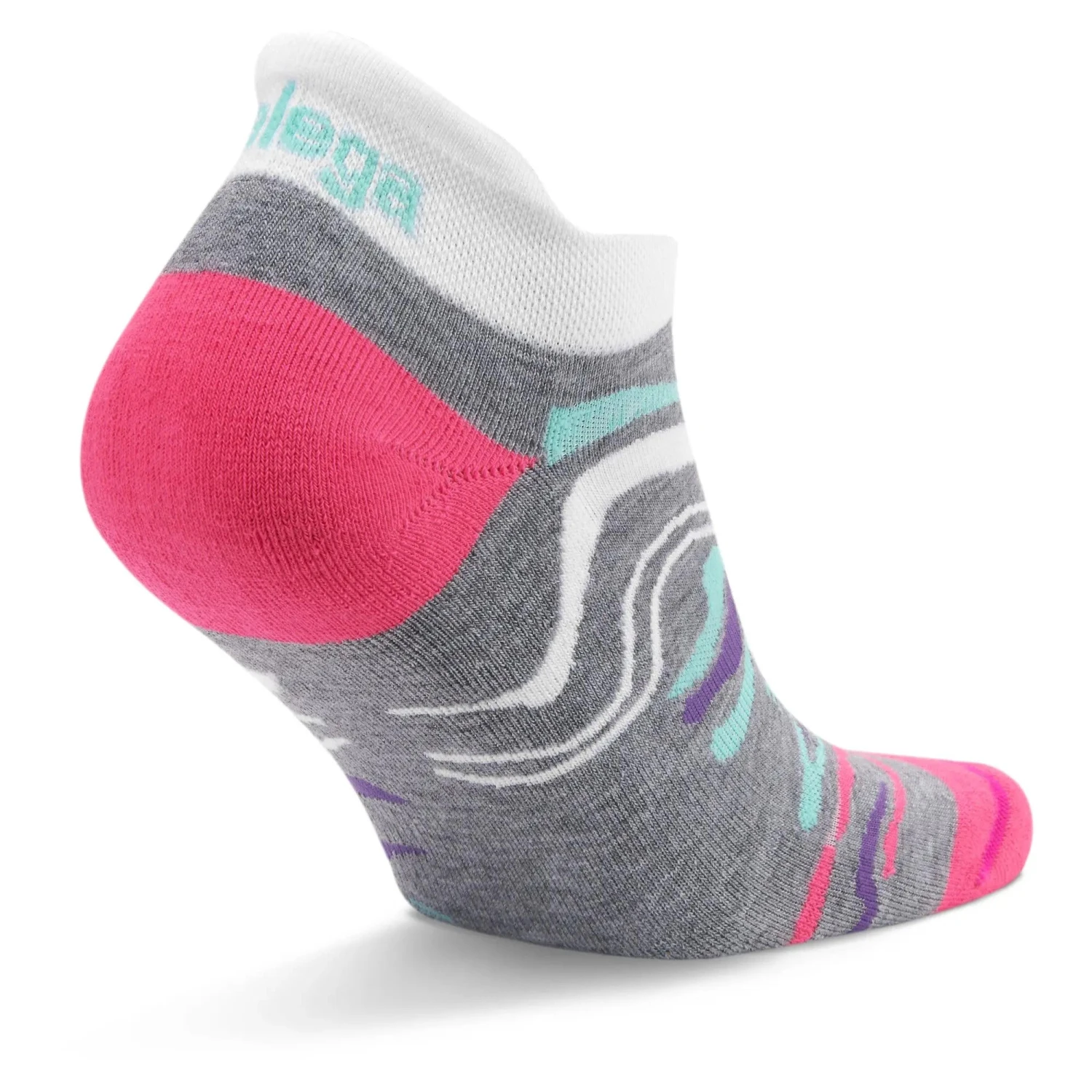 Balega Women's Grit And Grace Be Brave Keep Going Running Socks - Mid Grey (7495-0339) - Image 4