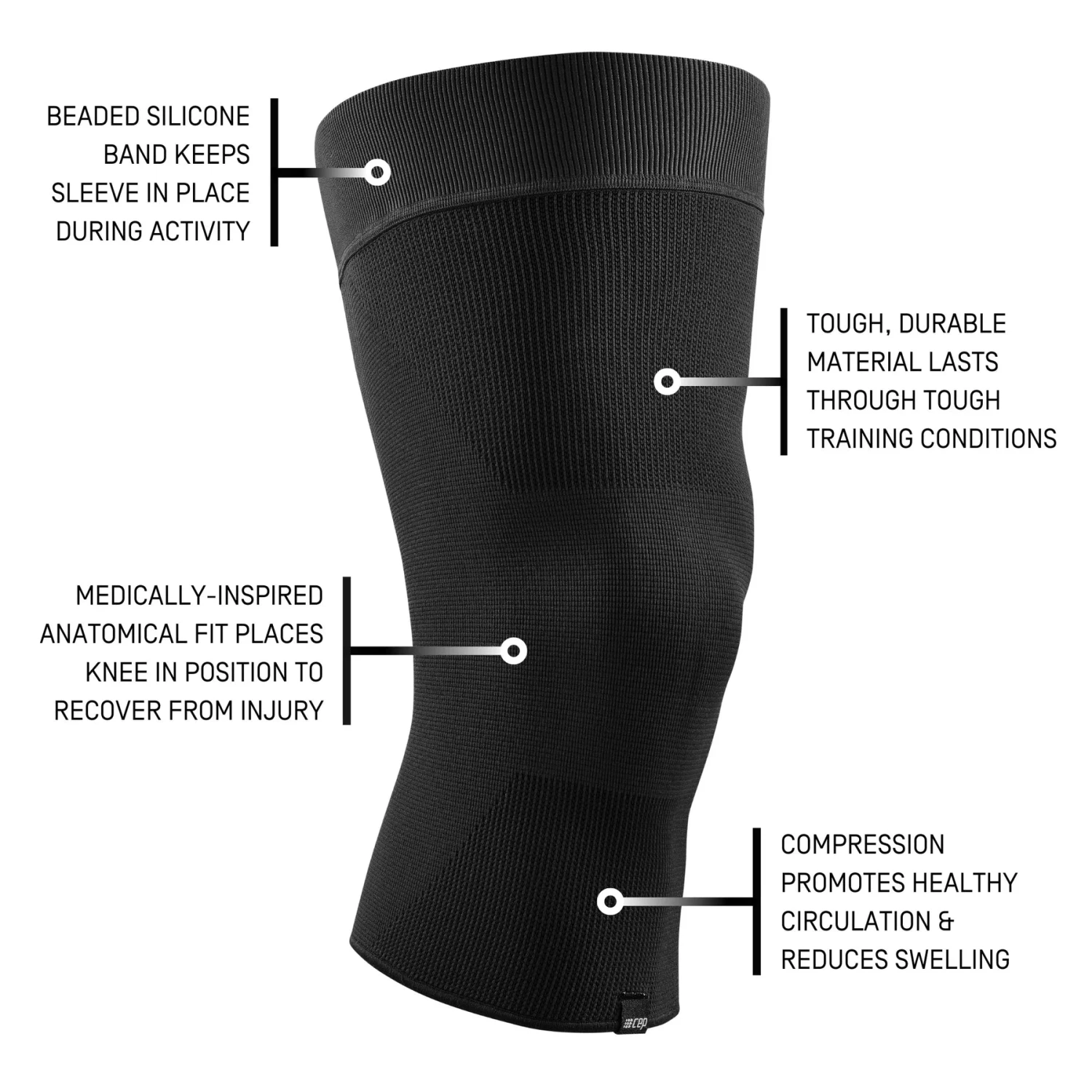 CEP Mid Support Knee Sleeve - Image 5