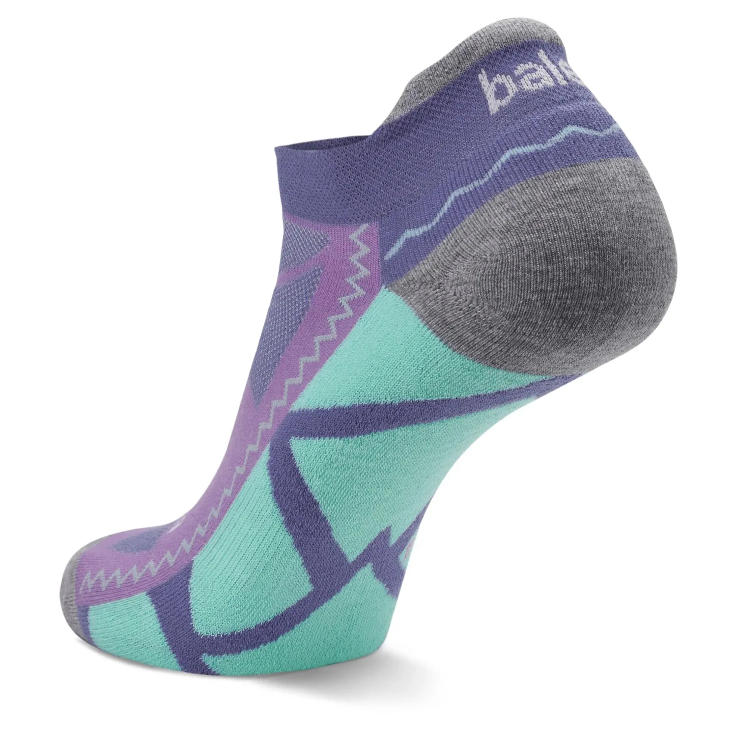 Balega Women's Grit And Grace Beautiful Warrior Running Socks - Violet (7496-6636) - Image 3